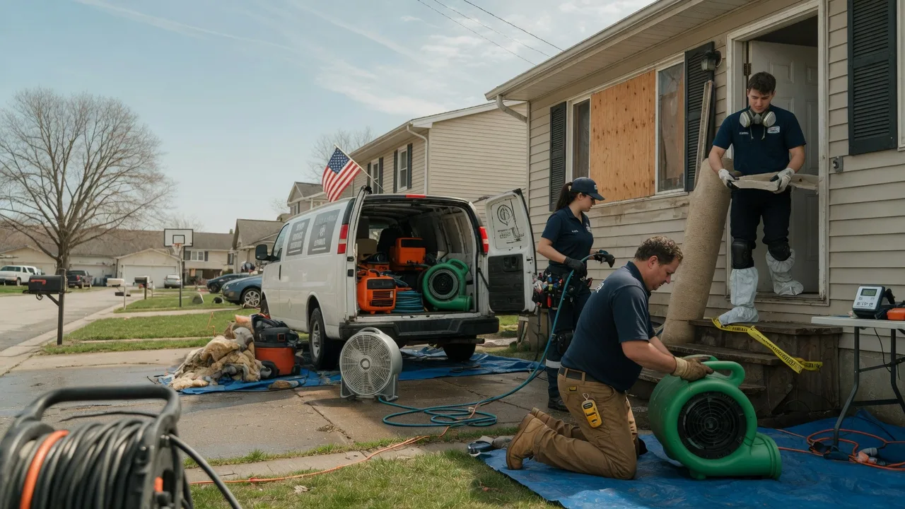 Water Damage Restoration in Terral, OK near me
